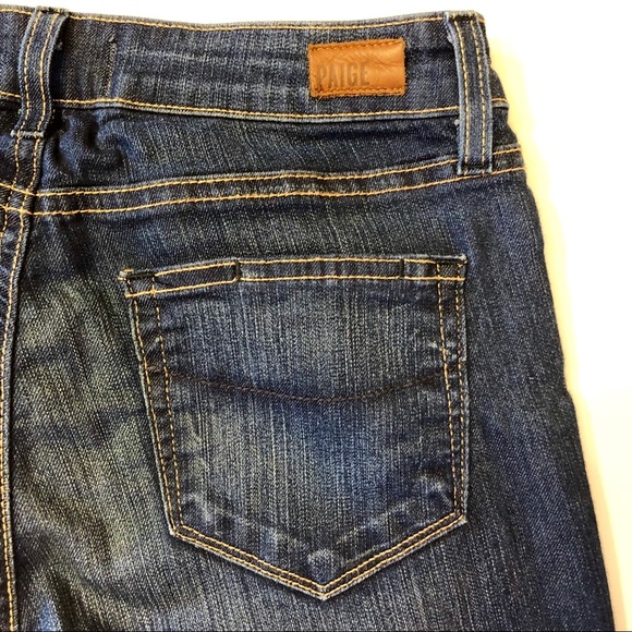 Paige Skyline Fit Blue Jeans - Picture 7 of 8